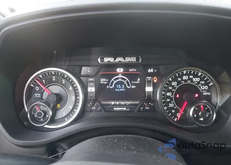 2023 Ram 1500 Big Horn 4X4 5'7 Box from USA, damaged, VIN 1C6SRFFT0PN645156